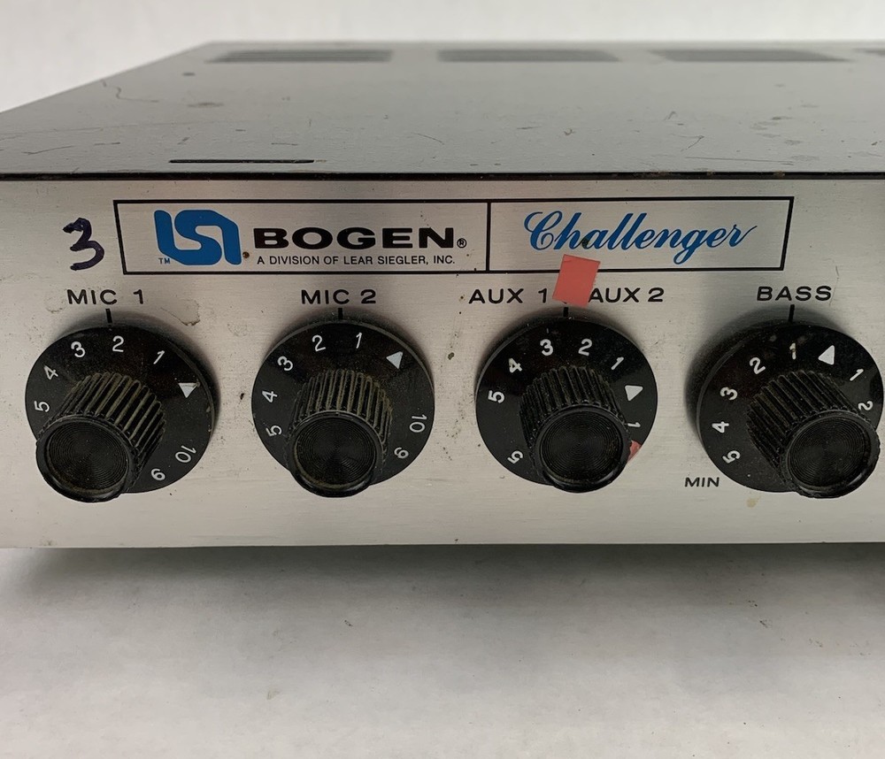 ISI Bogen C-100 Challenger Amplifier