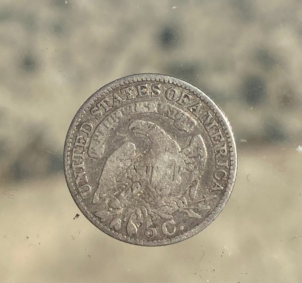 1831 Capped Bust Fine Dent 89.2% silver 5 cent
