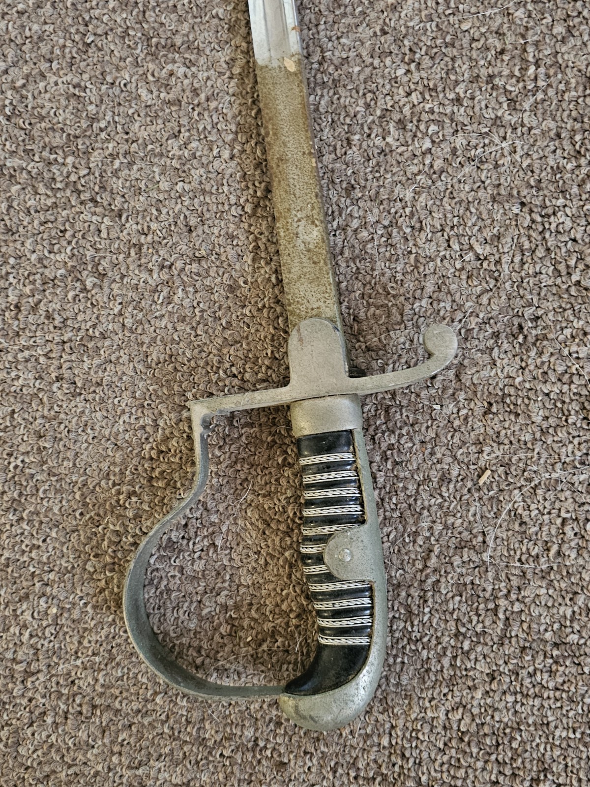 Imperial German Prussian M1889 Infantry Officer's Sword Used