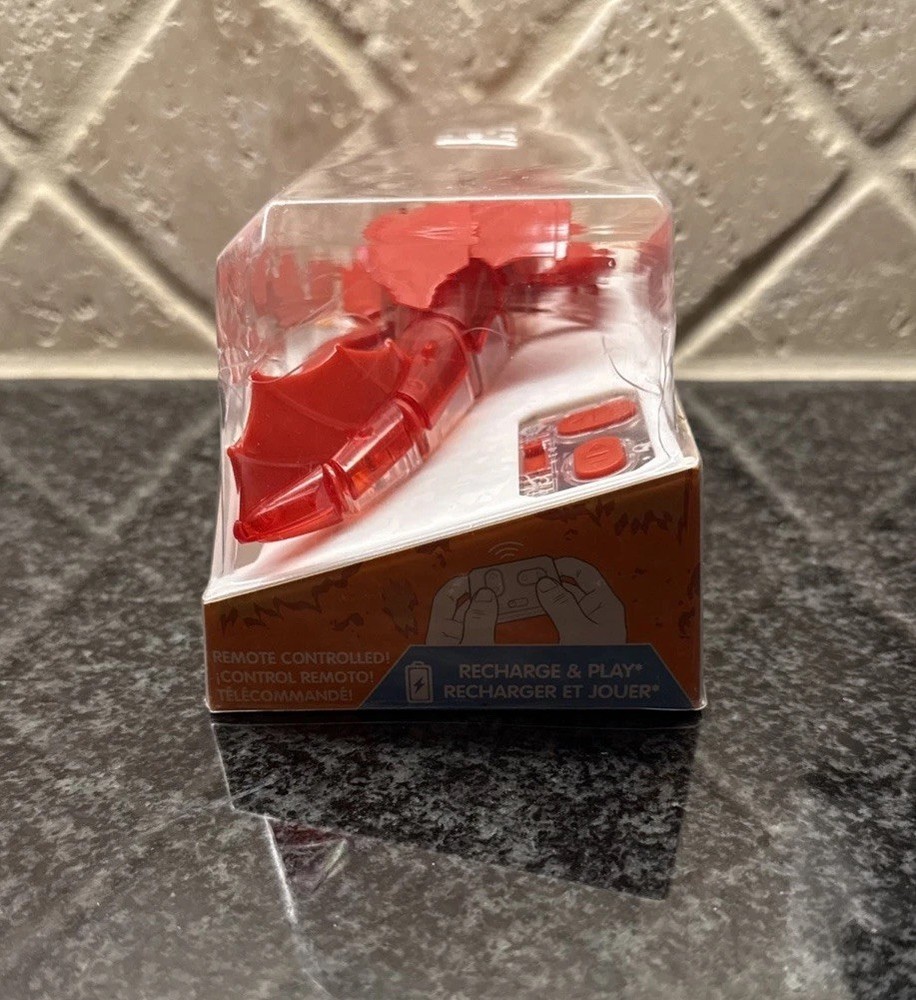 NEW FACTORY SEALED Hexbug Micro Robotic Creatures Dragon Red REMOTE CONTROL