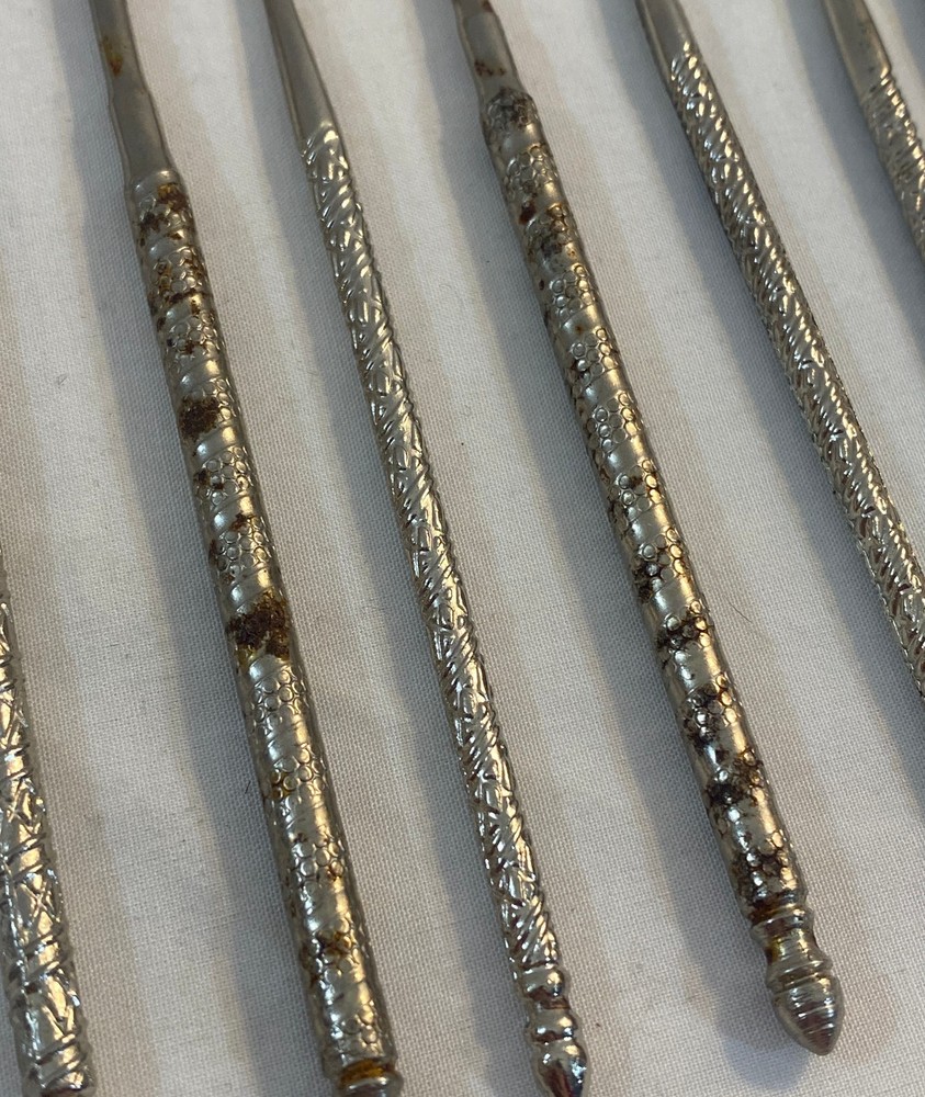 Group 7 Sets Stainless Steel Nut Crackers + Pickers (14 Total)