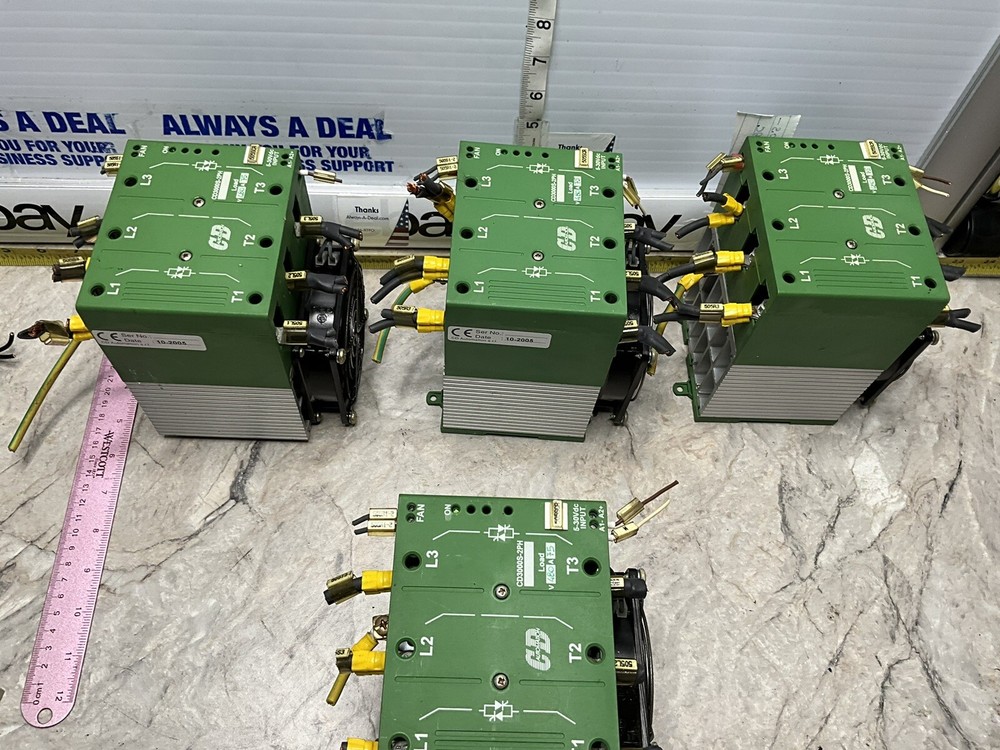 Mesa Electronic CD3000S-2PH Thyristor CD AUTOMATION USED TESTED 5-30 VDC Input