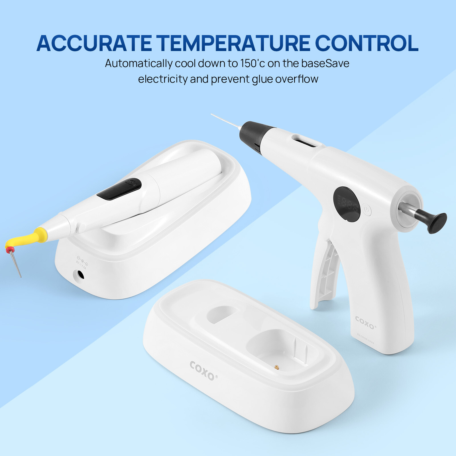 COXO Dental Backfill Gun Endodontic Gutta Percha Obturation System C-FILL MINI
