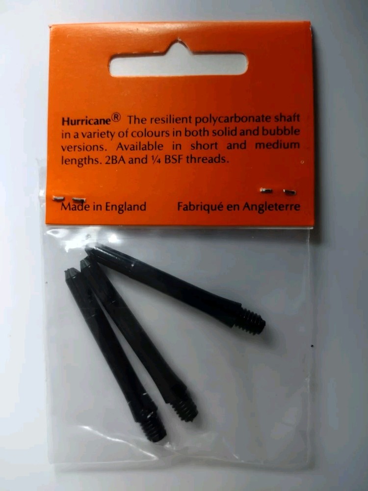 Hurricane® The resilient polycarbonate shaft(Short 2BA) 3 set