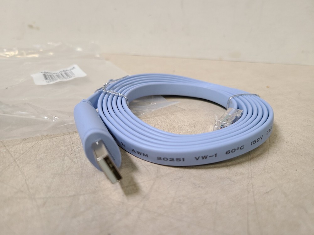 Cisco Compatible Console Cable - USB to RJ45 - 6 FT CABCONUSBRJ45