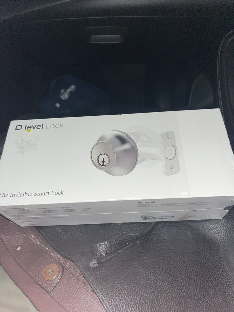 Level Lock Touch Edition - The Invisible Smart Lock - Black Matte