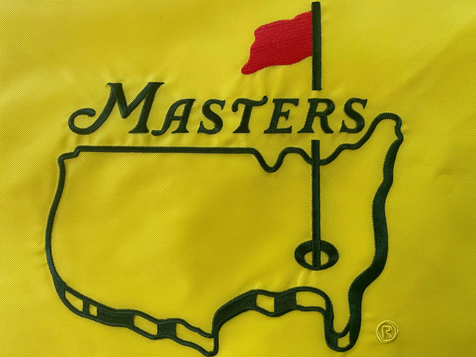 The Masters Augusta National Embroidered Golf Pin Flag - Brand New