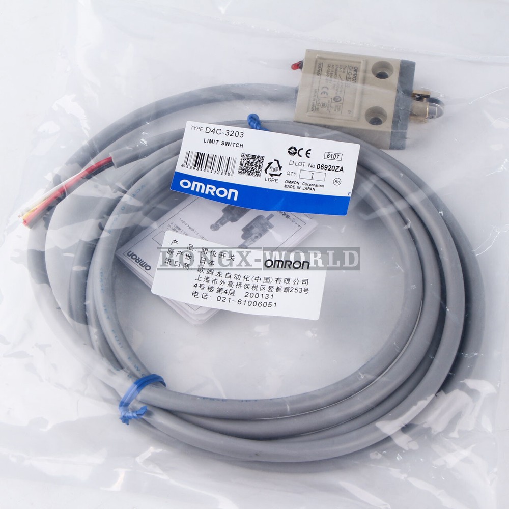 ONE for Omron D4C-3203 Limit Switch New
