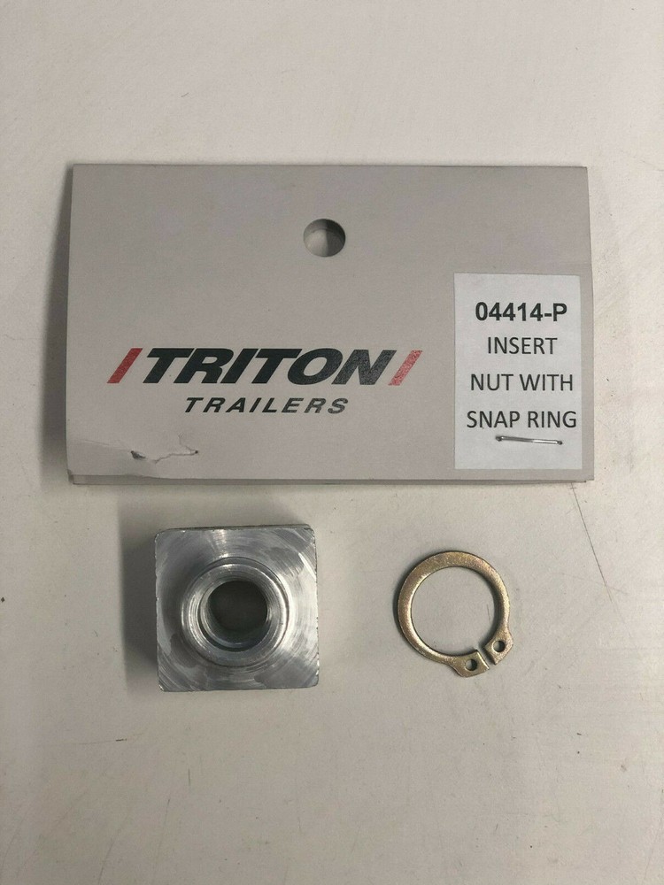 TRITON TRAILER INSERT NUT WITH SNAP RING 04414