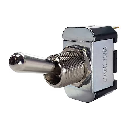 Carling Technologies 6Fa58-73 Toggle Switch, Spst, 2 Connections, On/Momentary
