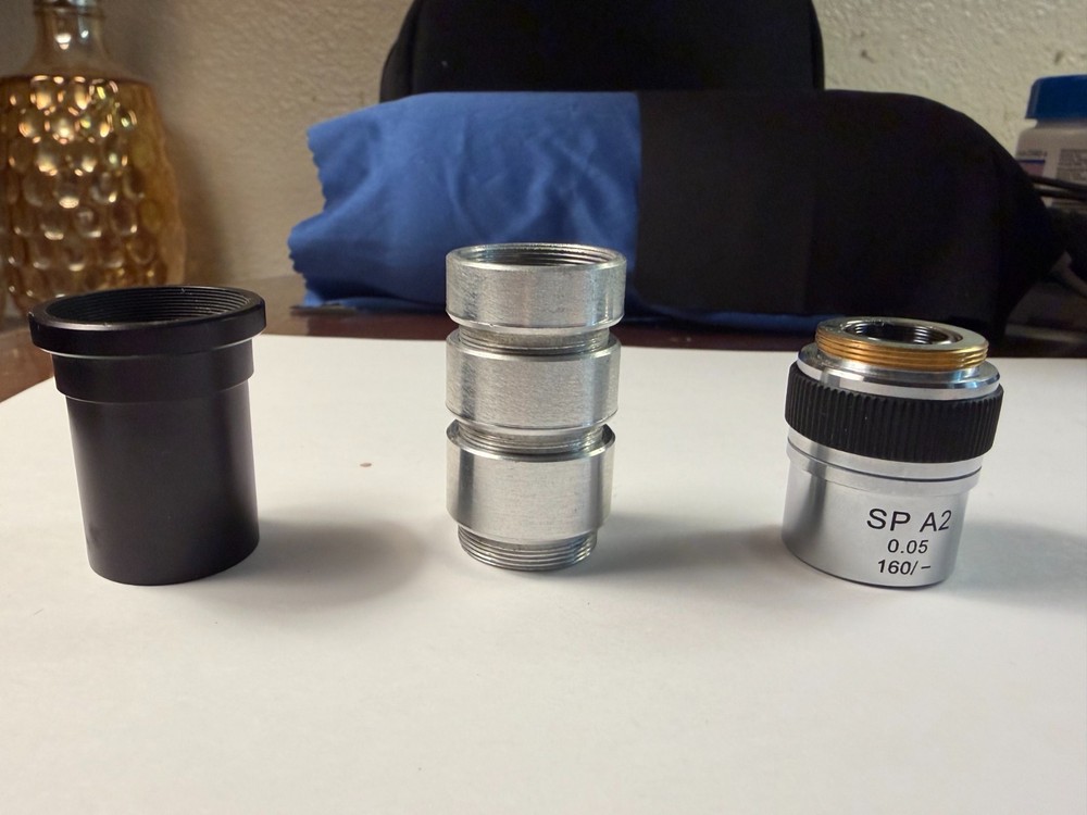 SP A2 0.05 Microscope Camera Adaptor & RMS Projection Eyepiece Set