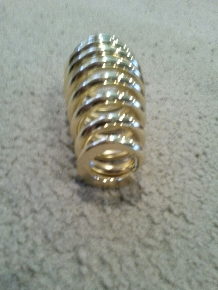 NEW GOLD SPRING FOR BICYCLE SPRINGER FORKS