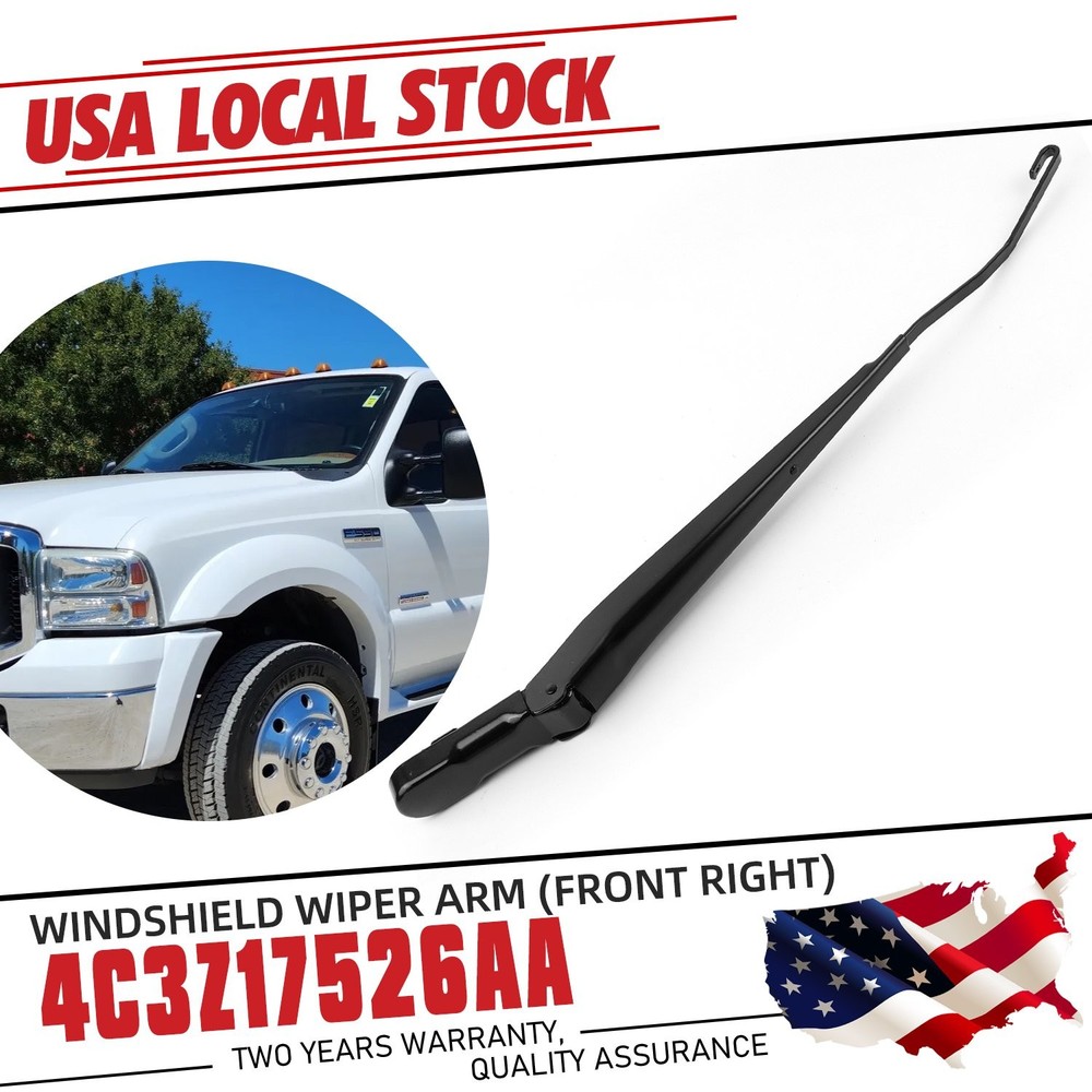 1Pc Front Left Driver Side Wiper Arm For 2000-2005 Ford Excursion OE 4C3Z17526AA