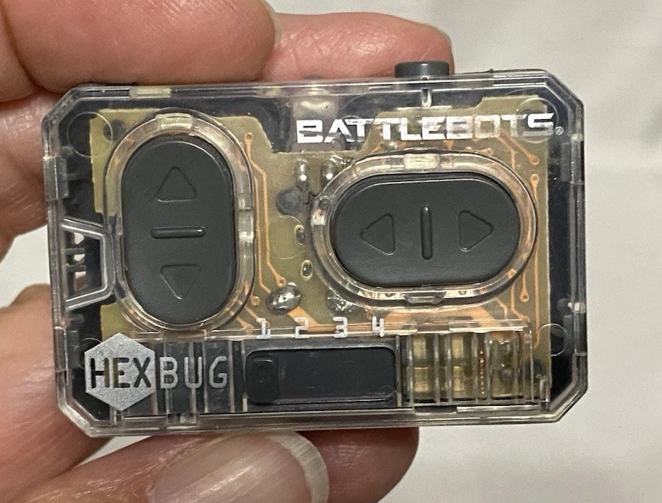3 HEXBUG BattleBots Replacement Remote Controllers (RC) Battle Robots, UNTESTED