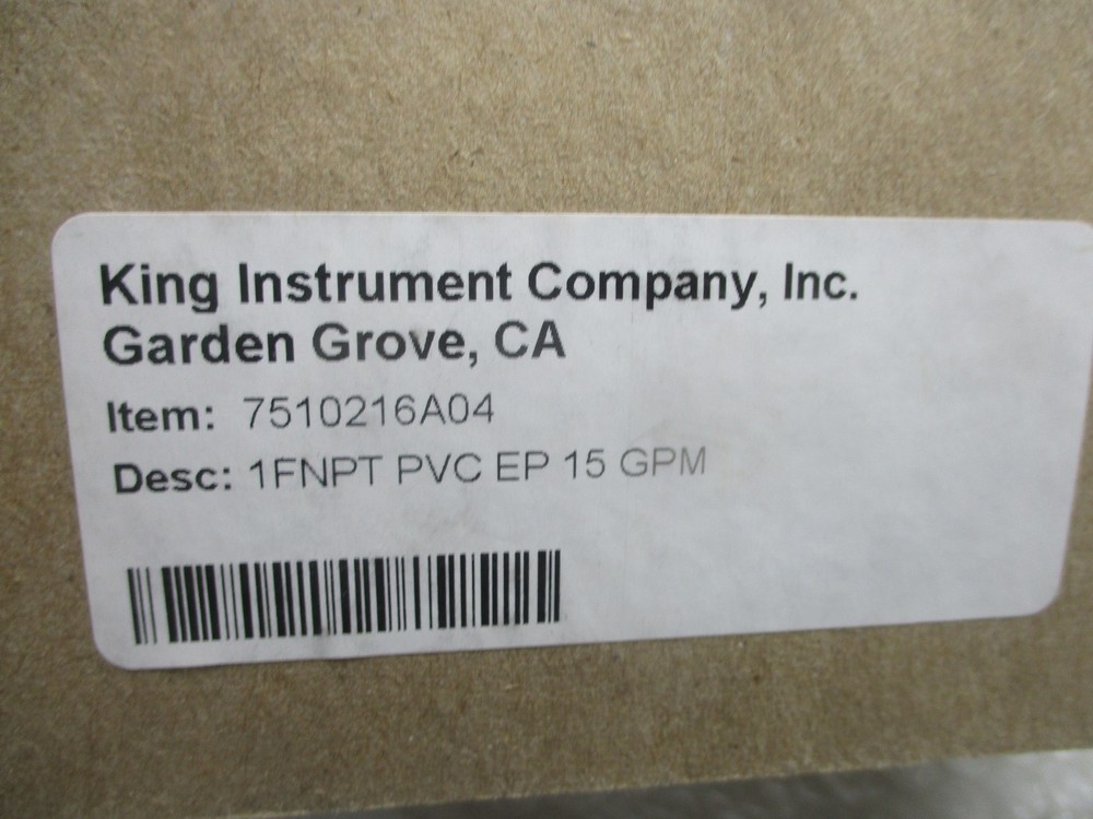 KING 7510216A04 FLOW METER NSMP