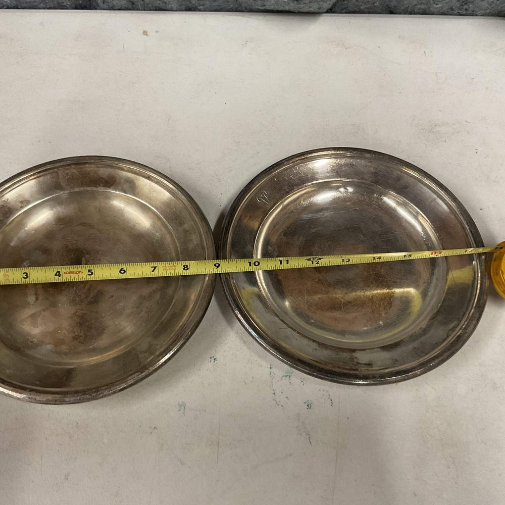 Christofle Silver Plate Plate - Silverplated Tableware Serving Plate