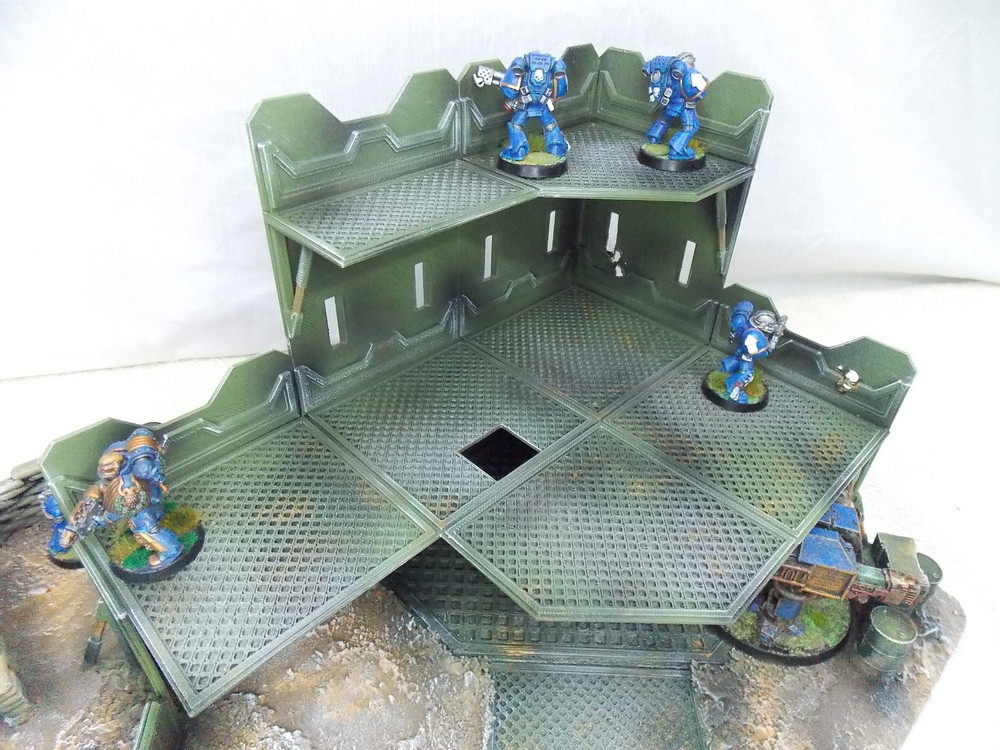 WARGAMING TERRAIN PAINTED