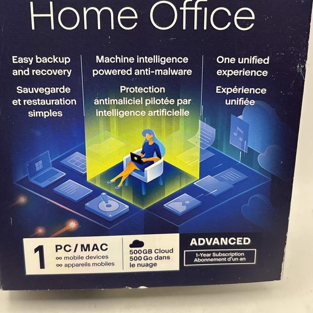 Acronis Cyber Protect Home Office formerly Acronis True Image Essentials 1 PC/MA