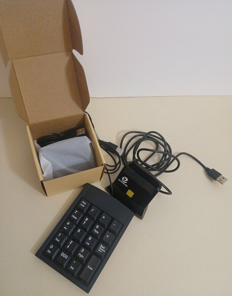 Smart Card Reader-USB C CAC/PIV Reader DOD Military Common Access