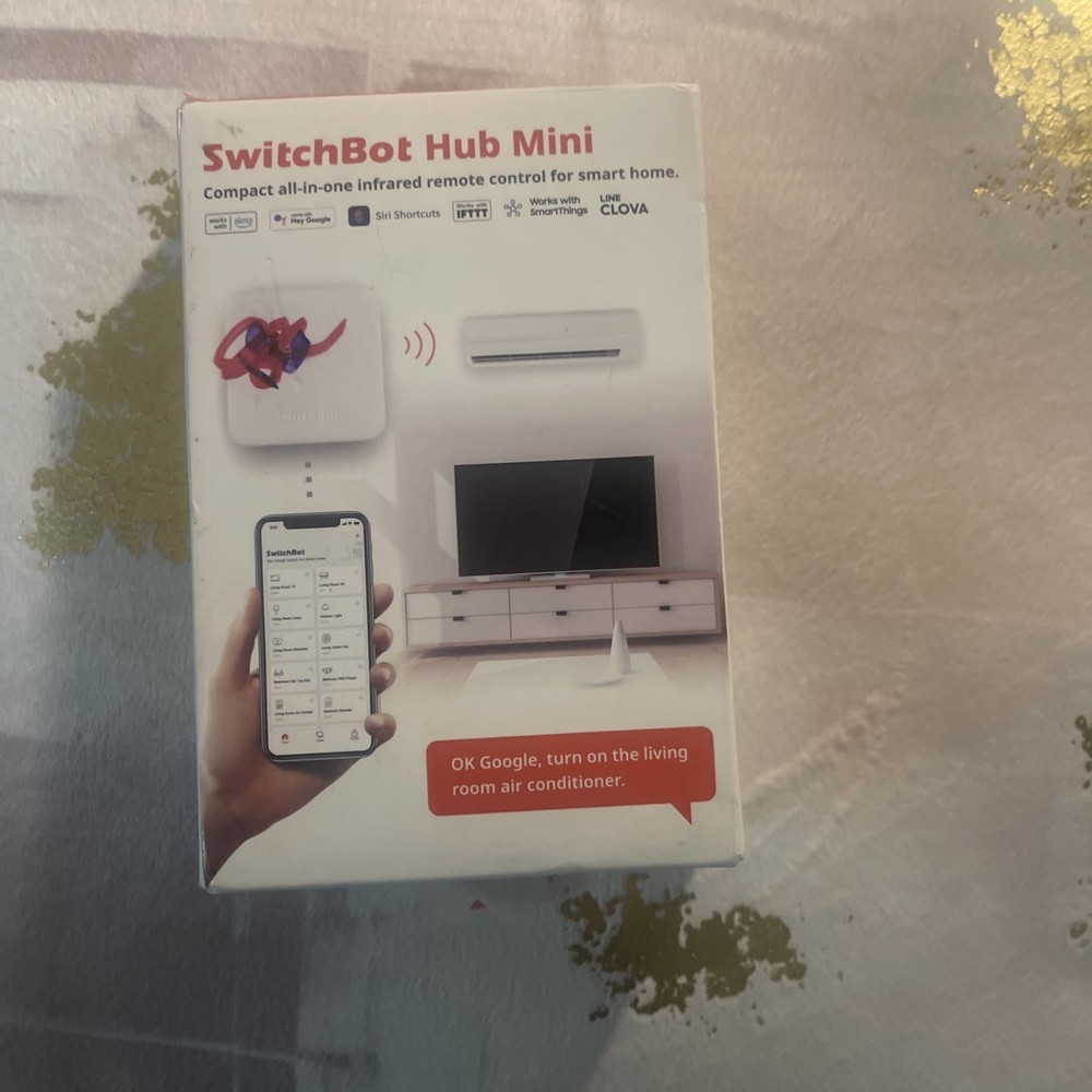 SwitchBot Hub Mini Wi-Fi Connection - New Open Box