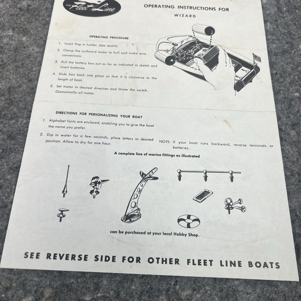 Vintage Fleet Line Finest Scale Models Catalog Original