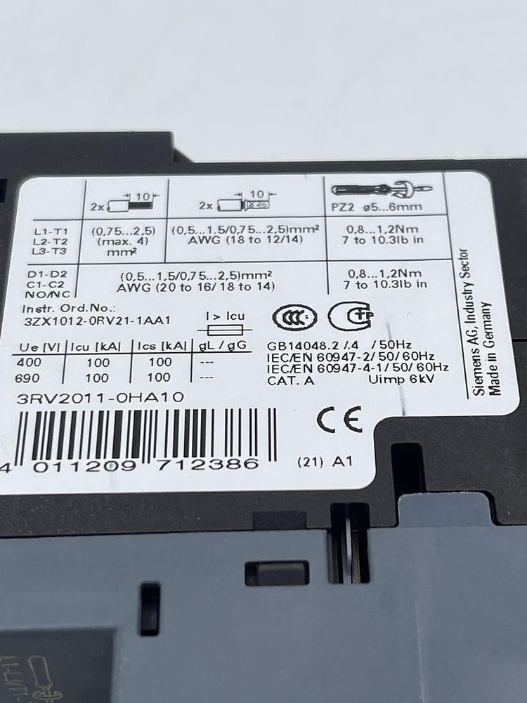 Siemens 3RV2011-OHA10