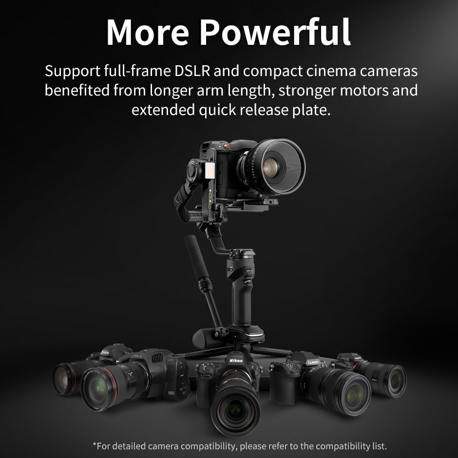 Zhiyun Crane 4 Combo 3-Axis Gimbal Stabilizer for DSLR Cinema Camera Camcorder