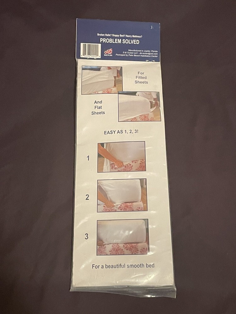 The Bed Tucker (for flat & fitted sheets, blankets, slip covers | Single {NEW}