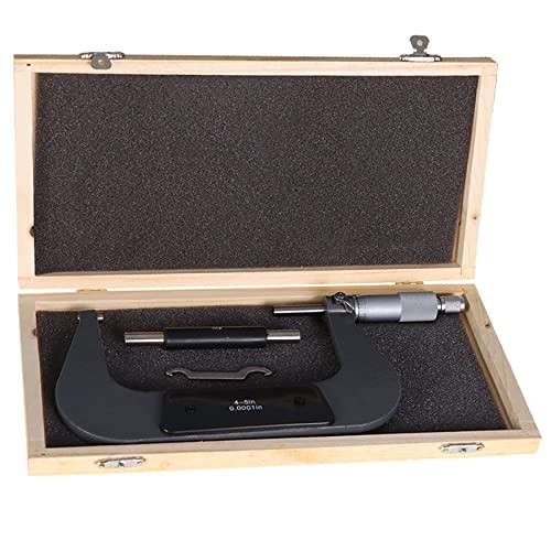 4-5" Precision Outside Micrometer 0.0001" Carbide Tipped for Precision