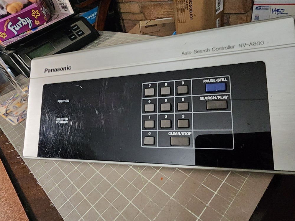 📲Panasonic NV-A800 Auto Search Controller⚡COMPLETE -Used -VINTAGE⭐Rare & HTF