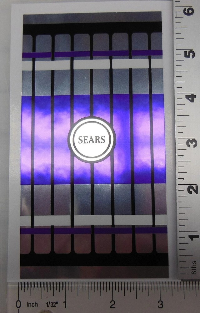 Sears seatpost decal