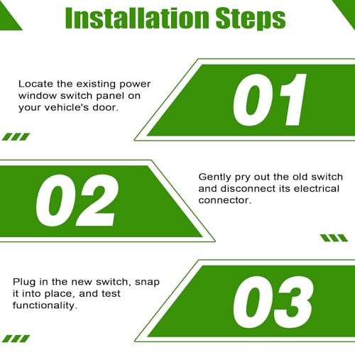 Master Power Window Switch Front Driver Side, Compatible with Kia Soul 2009