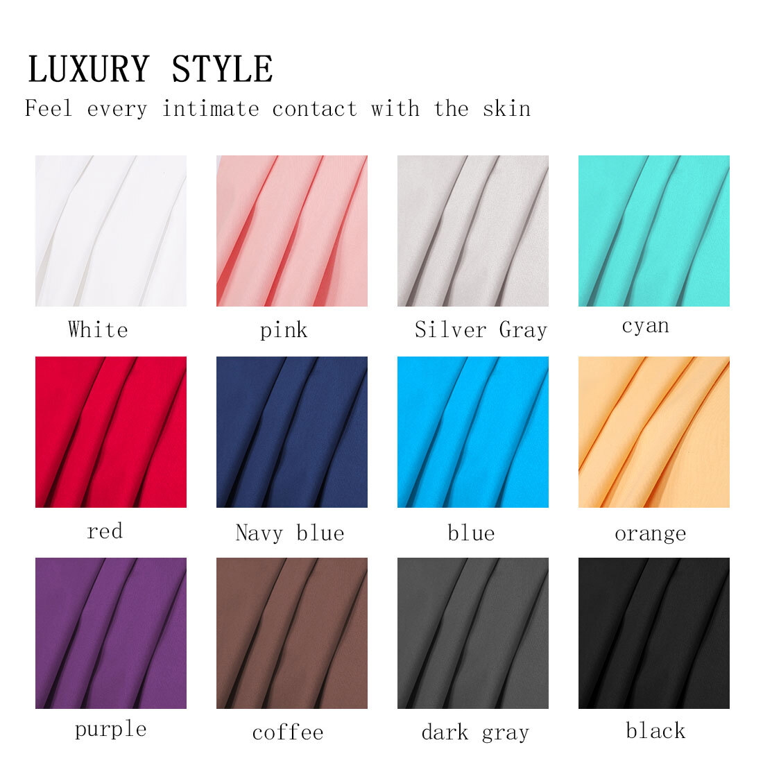 Set of 2 Zippered Pillow Cases Pillowcase Cover Egyptian Cotton Body Pillow case