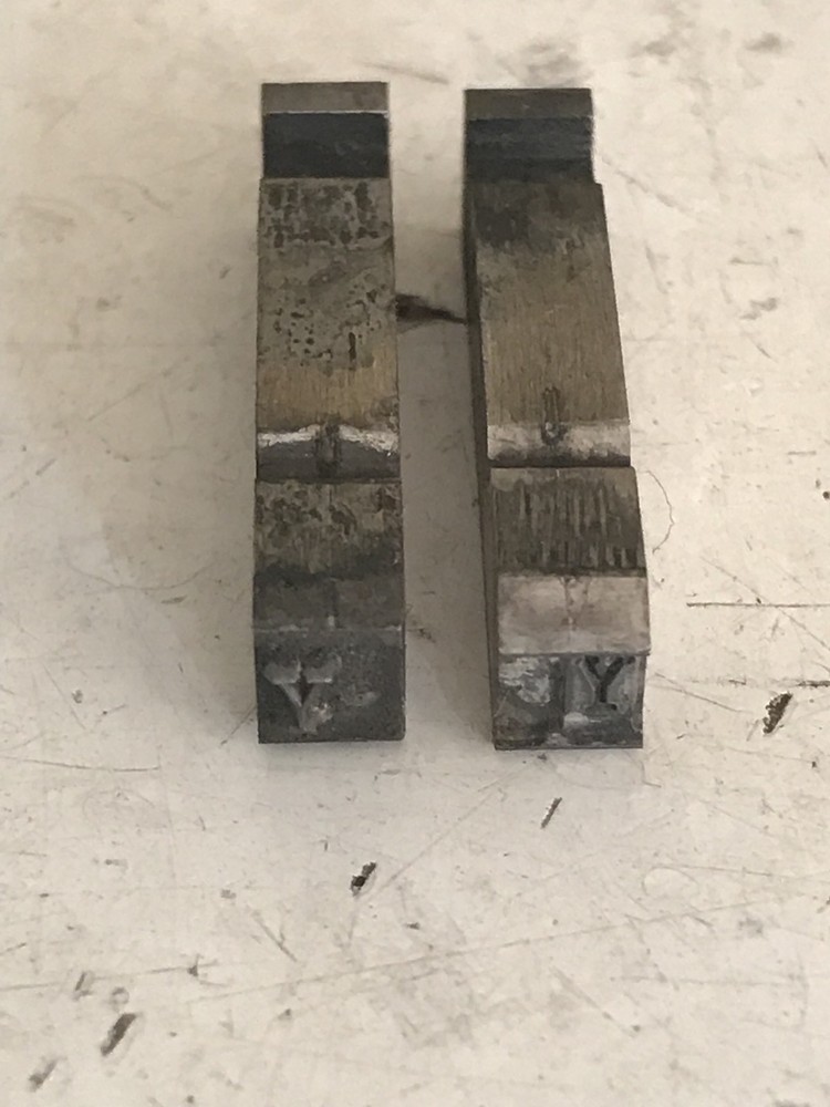 GRAPHOTYPE 350 28A Letter ***Y*** ADDRESSOGRAPH