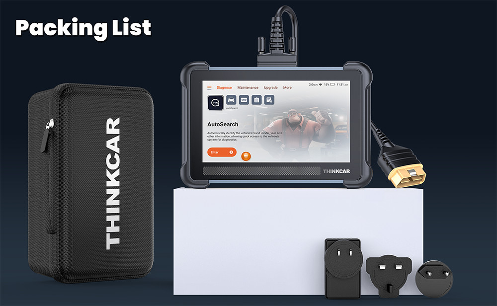 ThinkScan 672 OBD2 Full System Bidirectional Car Diagnostic Scanner Tool CANFD