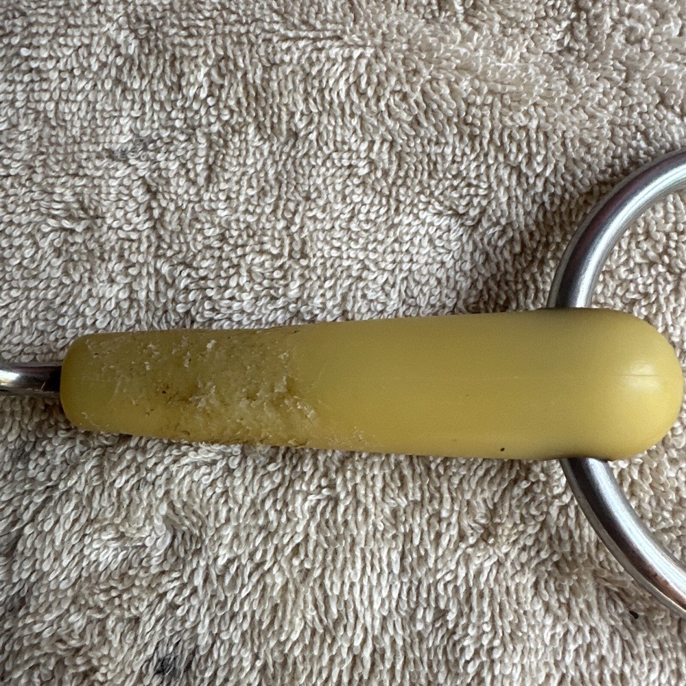 Happy Mouth Jointed Loose Ring Snaffle Bit 6”