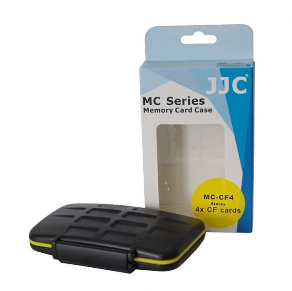 JJC MC-CF4 Rugged Waterproof Memory Card Case (4x CF / CompactFlash)