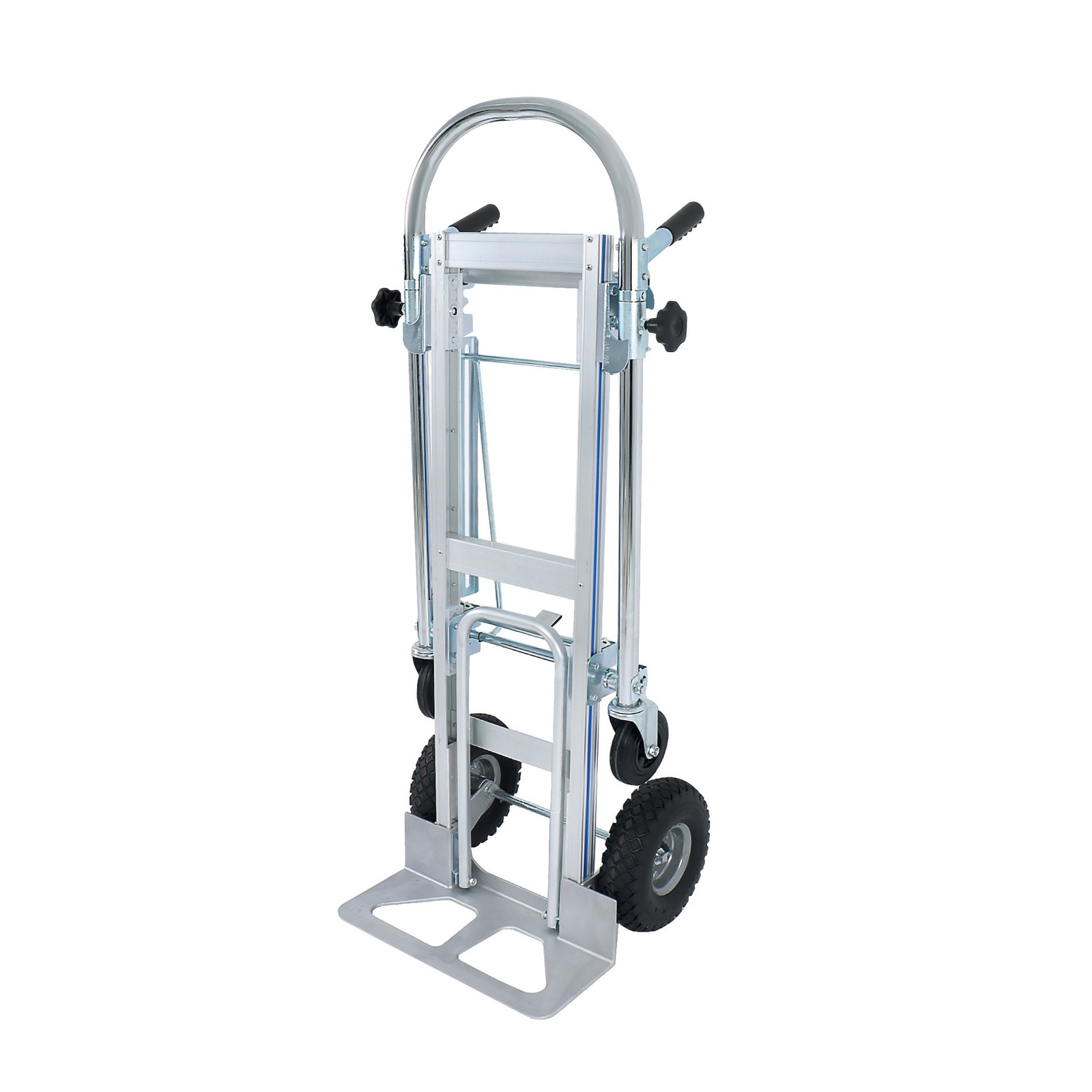 3 In1 Hand Truck Aluminum Convertible Hand Truck Dolly Large Size 1000Lbs