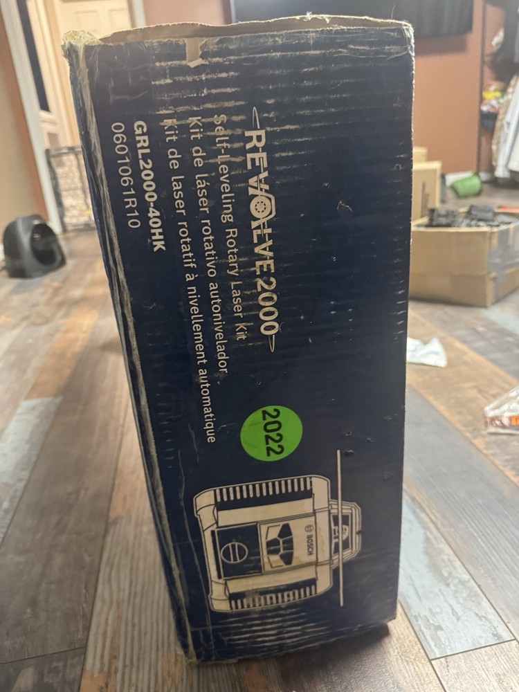 Bosch Revolve2000 Self-Leveling Horizontal/Vertical Rotary Laser Kit