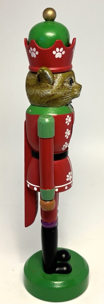 Petsmart Luv-A-Pet Cat Nutcracker Christmas 9" Holiday