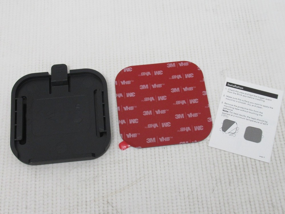 Wasserstein No-Drill Floodlight Mount - For Blink Floodlight (1 Pack, Black)