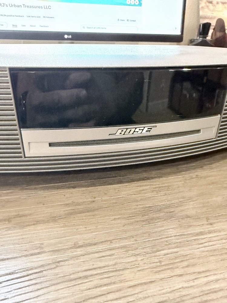 Bose Wave Music System Graphite Grey w Remote, Power Cable, Ant, Manual EUC