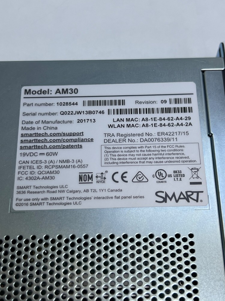 SMART TECHNOLOGIES AM30 (1028544)
