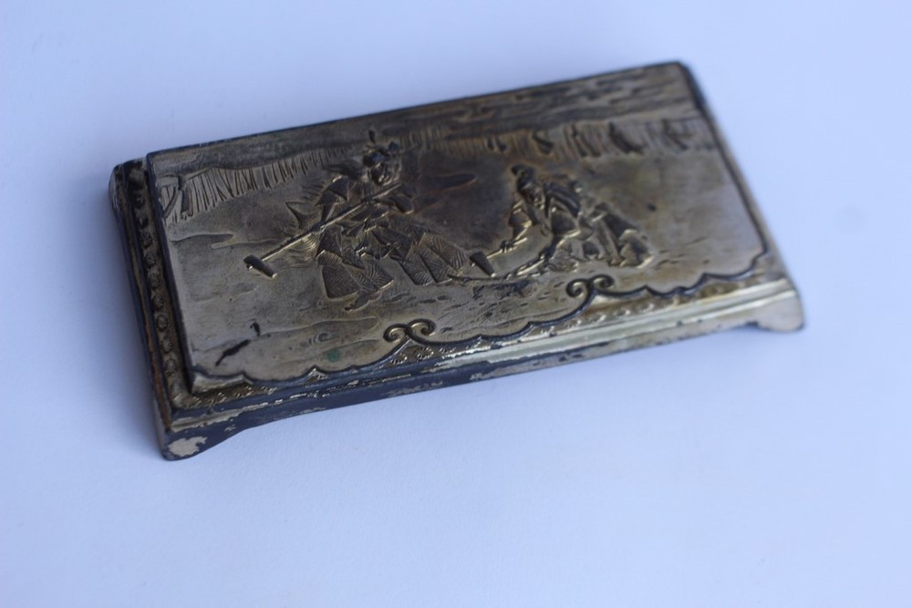 Japanese Blacksmiths Stamp Box (38473)