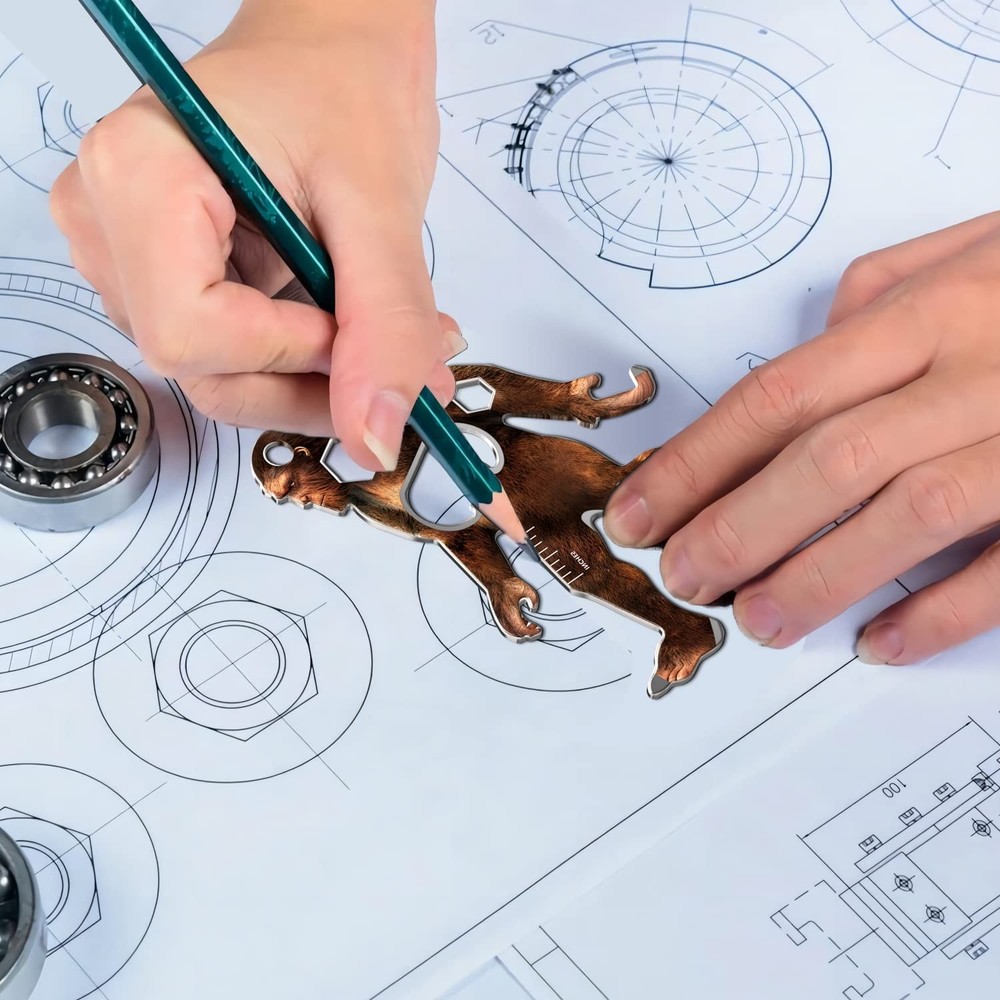 Haigoo Sasquatch Multi-tool 2 Pack, Tool-a-long Stainless Steel Tool C