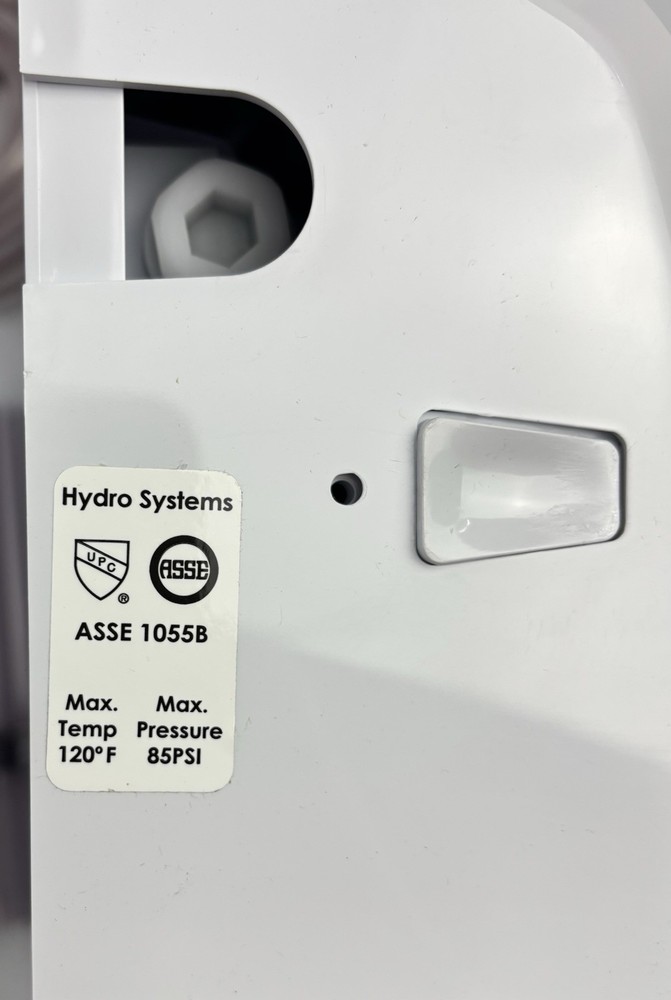 Hydro Systems 35501 AccuMax 3-Button Low Flow Dispenser With E-Gap Eductor
