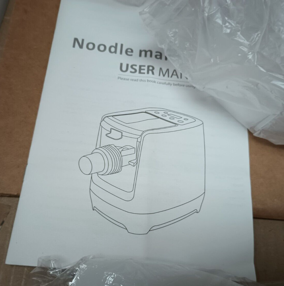 Mini Multi Functional Automatic Noodle Machine 260W Color Red Model Q6S Open Box
