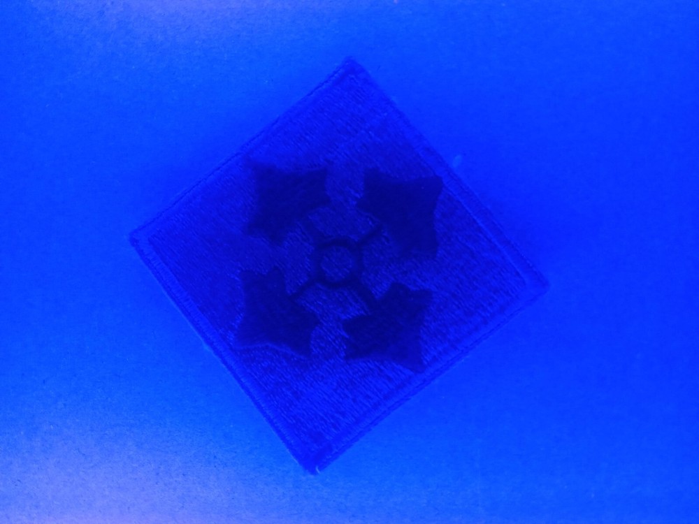 US Army Authentic Early WW2 4th Infantry Division, Large "Squared Ivy" Patch