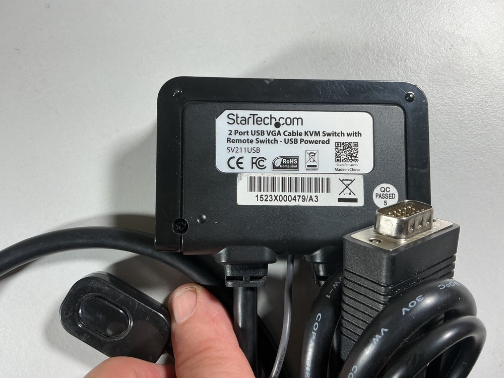 Startech.com 2 Port USB KVM Switch SV211USB