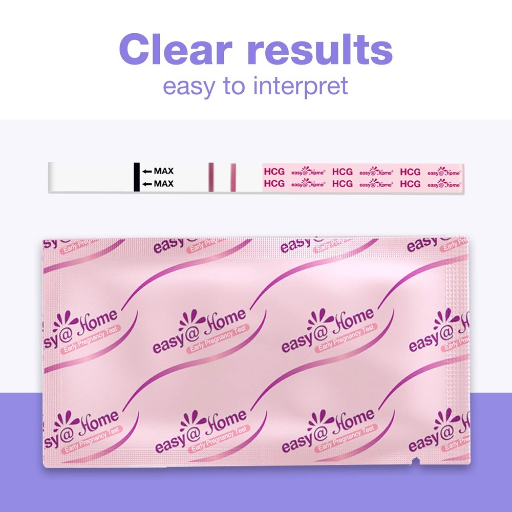 Easy@Home Ovulation Test Strips and Pregnancy Test Strips Combo Kit, Package...